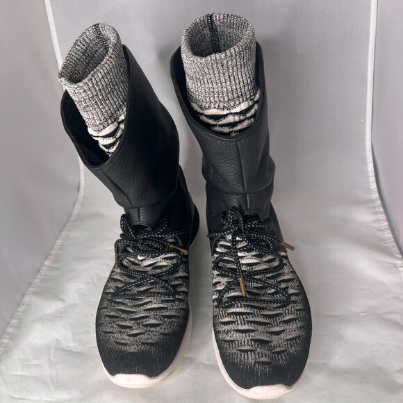 Nike Womens Roshe Two Hi Flyknit Trainers Sneakers Boots size 8 - Picture 6 of 6